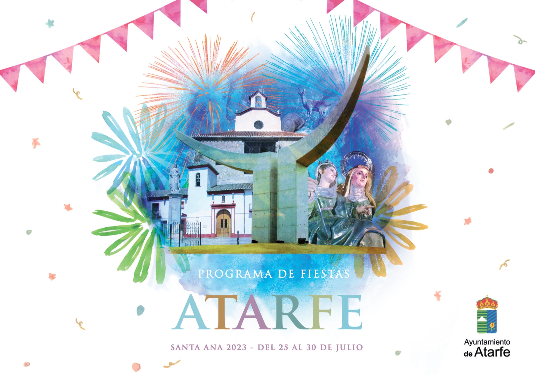 Fiestas patronales en honor de Santa Ana 2023 Atarfe